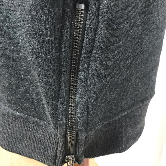 Fabletics Women's Gray Sweatshirt Half Sleeve Tunic - Picture 4 of 13